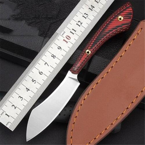 KESIWO L118 D2 EDC Fixed Knife G10 Handle Outdoor/Camping/Hunting/Pocket/Tactical/Survival/Fishing Knife