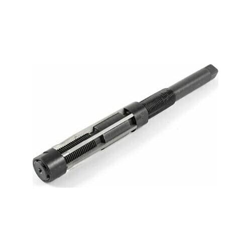 Square End 53/64"-10/11" Cutting Diameter 6 Flutes HSS Adjustable Hand Reamer