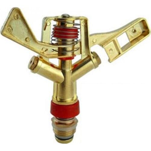 Top Hot New 1/2 Inch Dual Connector Zinc Alloy 360 Degree Rotate Rocker Arm Water Sprinkler Spray Nozzle Garden Irrigatio