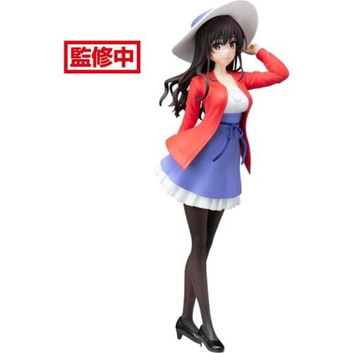 Passersby Girlfriend Kasumigaoka Utaha Cute Sweet Cartoon Model Anime Figure 21Cm Collectibles Model Toys Desktop Ornaments