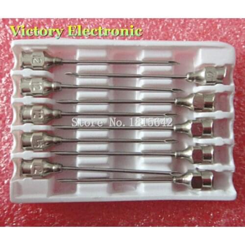 New 10PCS/Set Size12 Stainless Steel Hollow Needles Desoldering Tool For Electronic Components Wholesale Electronic