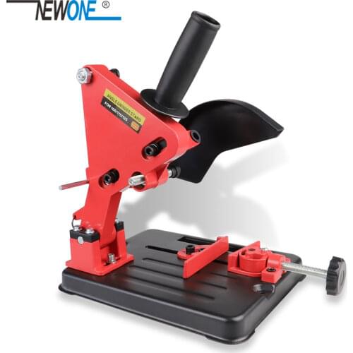 NEWONE Angle Grinder Bracket Holder Support for 100-125 Angle Grinder DIY Cutting Stand Power Tools Accessories Stander