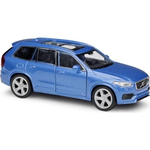 1/36 Scale Welly VOLVO XC90 Luxury SUV Car Diecasts & Toy Vehicles Model Pull Back Boys Toys Gift Free Shipping