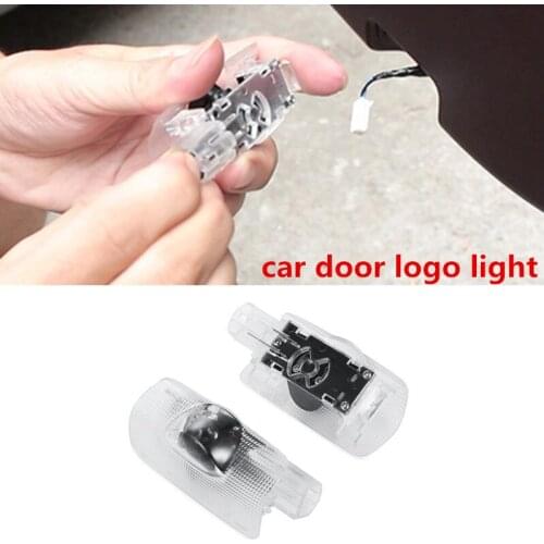 LED Car Door Lights Logo Projector Laser Lamp For Toyota Corolla Highlander Camry Reize 4 Runner Crown Prado Prius Accessories