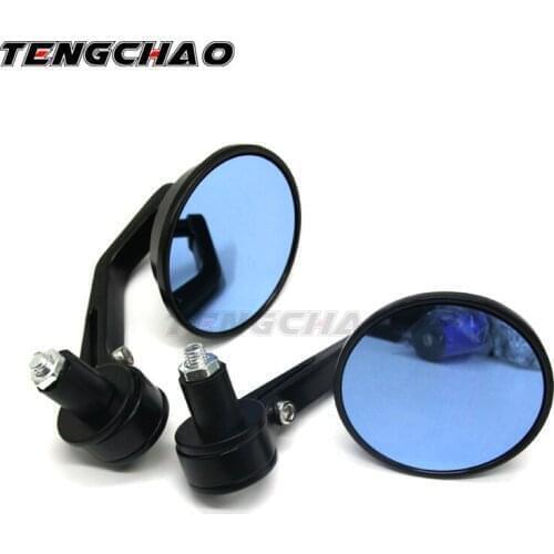 Universal 7/8''22MM motorcycle mirror aluminum handlebar rearview mirror accessories For SUZUKI GSR750 GSR600 GSR400 GSR 400 600