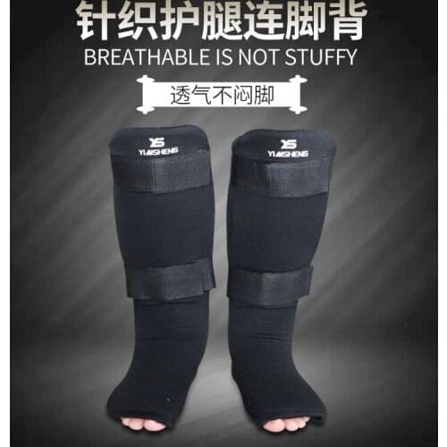 Thicken it for kids and adults. Really good at leg-protector karate leg protector muay Thai foot protector back shin protector t