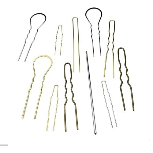 Hair Comb Stick Barrettes Hairpins Blank Base Setting For Diy Hand Made Women Hair Pins Accessories Headwear Jewelry Making