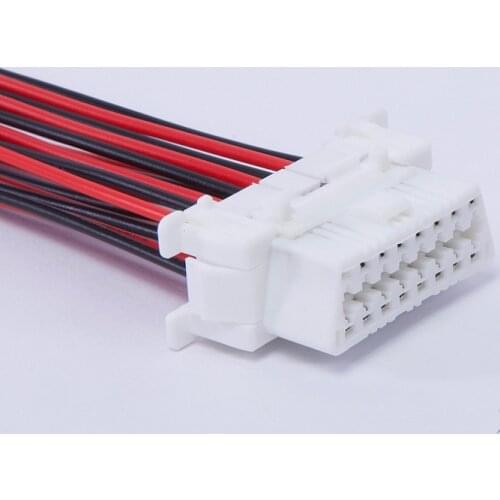 1/2/5/10pcs/lot OBD 16 Pin/Way Female Or Male Connector Plug With 30cm Long Full Wire Harness Cables Pigtail For TOYOTA