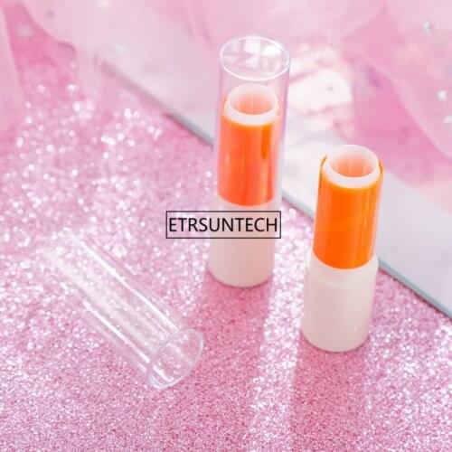 100pcs 12.1mm DIY Clear Lipstick Tubes Lip Balm Containers Empty Cosmetic Containers Lip Rouge Bottles F3731