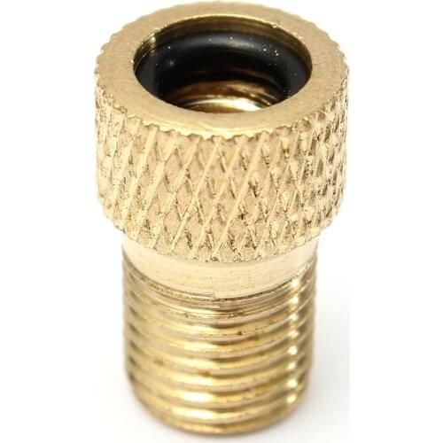 5pc Bicycle Presta to Adapter DV & SV (Dunlop & French Valve) to AV (Car Valve) With Rin Bike air Adaptor adapters wheels