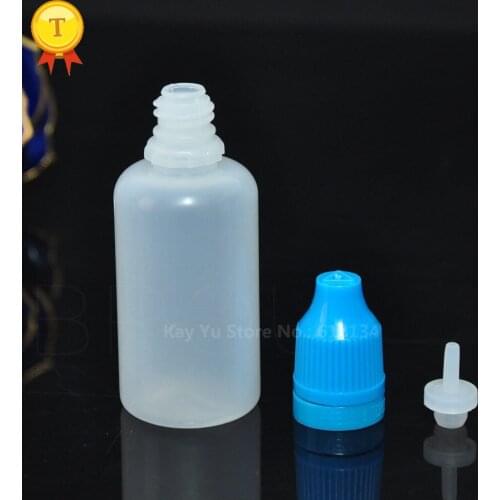 5000pcs PE plastic empty dropper bottle 30ml oil bottle with long thin tips for liquid