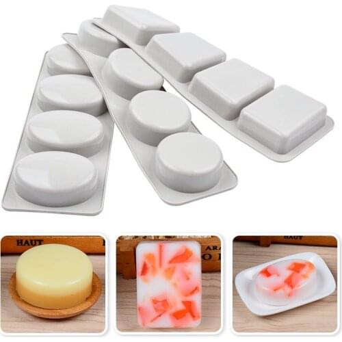 Soap Loaf Molds Silcone 9 Cavities Square Handmade Mould for Soap Making Cake Pan Pudding Muffin Brownie Baking Supplies Tool