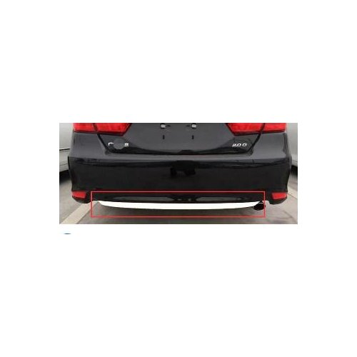 Glossy bright Chrome rear door bottom bumper protector cover trim For TOYOTA Camry 2015 2016 not fit North American Model
