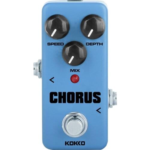 KOKKO Mini Chorus Pedal Portable Guitar Warm Analog Chorus Effect Original Sound High Quality for Guitarra Parts Accessories