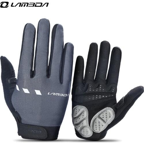 Lameda 5mm Thick Palm Cycling Gloves Half Finger Sport Gloves Unisex Summer Bicycle Gym Fitness Gloves MTB Bike Use