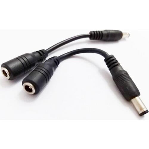 NCHTEK DC 5.5x2.5mm Male to 4.0x1.7mm Female Plug Power Adapter Connector Cable,5.5/2.5 to 4.0/1.7/Free shipping/5PCS