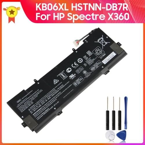 Original Replacement Battery KB06XL HSTNN-DB7R For HP Spectre X360 15-B Z6K97EA Z6L01EA Z6K99EA 902401-2C1 79.2wh