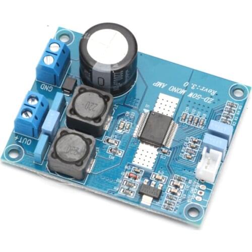 50W Mono Channel Amplifier Board DC12-24V TDA7492MV Class D Digital Amplifier Board 4-8ohm