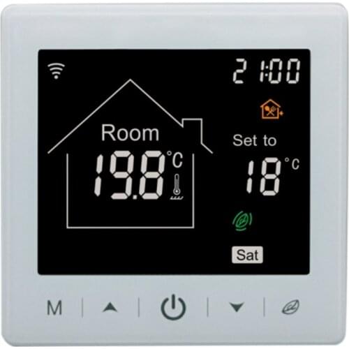 16A Smart WIFI Heating Thermostat for Electric Floor Heating Warm Floor Temperature Regulator Smart Home Control