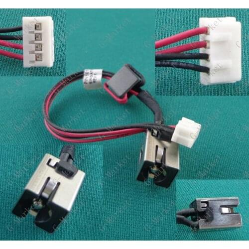 1-20pcs/lot FOR TOSHIBA SATELLITE L50-A L50D-A DC JACK L50 DC Jack with cable DC Jack Power