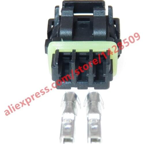 5 Sets 2 Pin Automobile Rearview Mirror Turn Signal Wiring Terminal Socket Cable Harness Connector 52117-0241