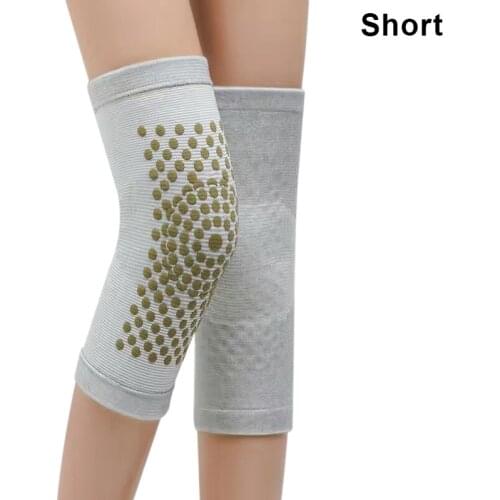1 Pcs Self Heating Knee Pads Sleeve Dot Matrix Heating Kneepad Tourmaline Knee Support For Arthritis Joint Pain Relief Recovery