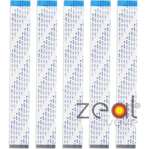 5pcs/Lot FFC Cable 1.0mm Pitch 26 Pins 200mm Flexible Flex Cable Reverse Direction