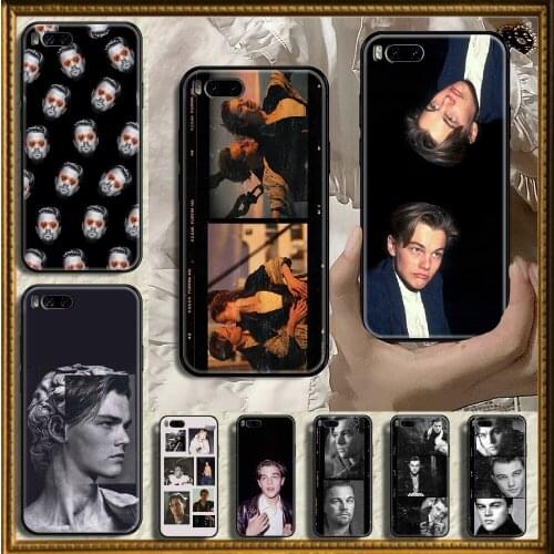 Leonardo DiCaprio Phone case For Xiaomi Mi Max Note 3 A2 A3 8 9 9T 10 Lite Pro Ultra black 3D bumper painting Etui pretty