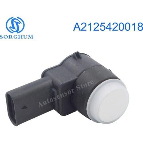 A2125420018 PDC Parking Sensor Fits For Mercedes Benz W245 W204 W212 W221 0263023148 White