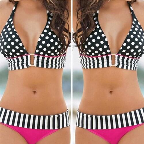 GLANE Polka Dot Swimwear