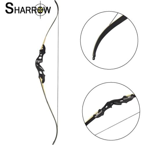 1pc 20-55lbs Archery Recurve Bow Take Down Bow 58Inch Laminated Fiberglass Limbs Outdoor Fishing Shooting Hunting Accessories