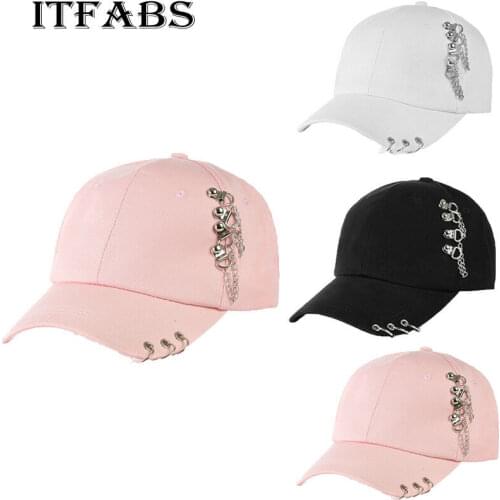 New Fashion Women Men Hat Cap Baseball Golf Ball Sport Casual Sun Cap WIth Rings Visors