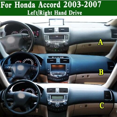 Fits Honda Accord CL7 CL9 24S CM2 CM4 CM5 CM6 2003 2004 2005 2006 2007 Dashmat Dashboard Cover Protective Pad Dash Mat Carpet