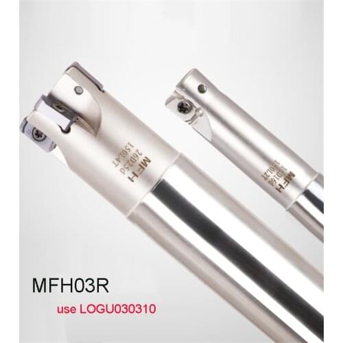 MHF MHF03R Double-Sided Quick Milling Tool Holder CNC LOGU LOGU030310 Alloy Inserts Holder C16-16-120L