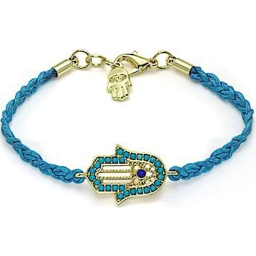 Very Simple Hand Woven Hand Jewelry Fatimas Palm Bracelet