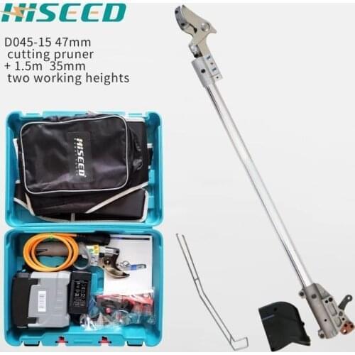 D045 47mm cutting lithium battery powered garden electric cordless long pole pruner