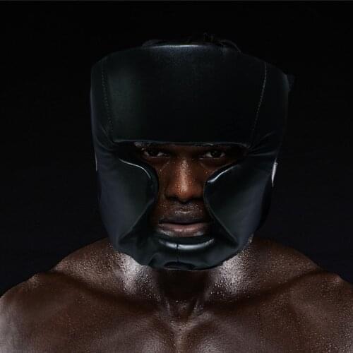 Kick Boxing Helmet Men Women PU Sponge Karate Muay Thai Training Headgear for Effective Working-out Accessories