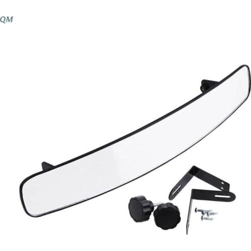 16.5inch Rear View Convex Golf Cart Mirror Fit for Ez Go Club Car 180 Degrees Wide Angle Panoramic 13MF