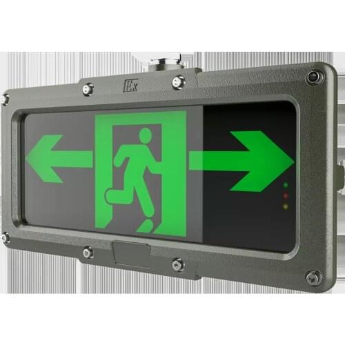 High quality Ex Proof Led Lighting Underground Coal Mining Explosion Proof exit LED Emergency Light Fixtures sign lamp