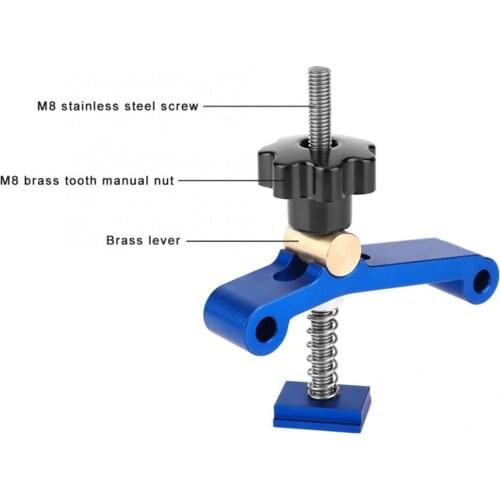 Platen Miter Track Clamping Blocks Woodworking T-Track T-track Clamping Blocks for Household Wooden Accessories