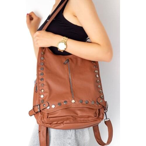 Lal Shoes & Bags Devın Women Shoulder Bag-taba 'Turkish' Quality 2021 Fashion Design Season Comfort Fast Shipping