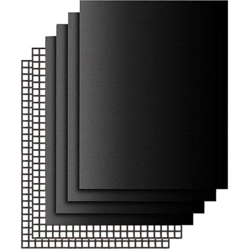 1pc Grill Extra Thick Heat Resistant BBQ Grill Mat Baking Reusable Non-Stick Barbecue Cooking Grilling Sheet Liner BBQ Tools