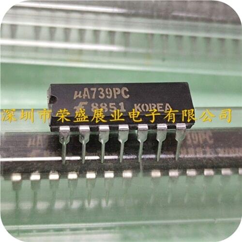 100% New&original In Stock UA739PC DIP14 14