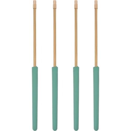 4pcs Inoculation Rings Professional Durable Copper Laboratory Tool Experiment Tool Inoculation Rod