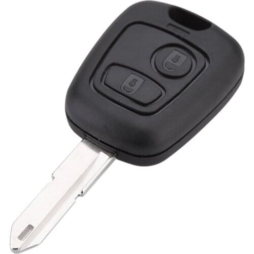 Car Remote Key 2 Button Key Case Key Shell For Peugeot 206 Car Key Shell