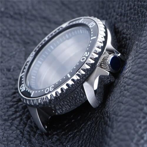 For SKX007/009 Movement 316L Steel Watch Case DIY Replacement Part for NH35A/NH36A/SBDX001 Movement Accessories