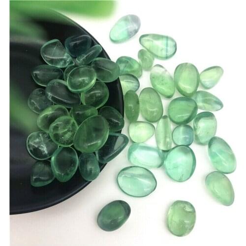 Drop Shipping 100g Natural Green Fluorite Crystal Reiki Stones Polished Quartz Healing Crysals Natural Stones and Crystals