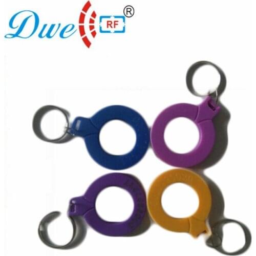 DWE CC RF Access Control Accessories RFID Keyfob 125khz Waterproof TK4100 Cards for Access Control System K015
