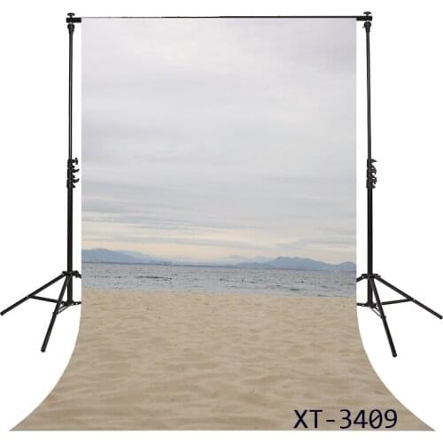 Sandy Beach Photography Backdrops Seaside Palm Tree Photocall Instagram/YouTube Video Background Summer Holiday Party Theme