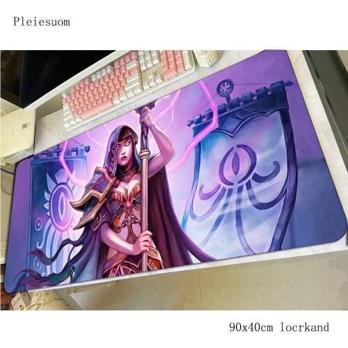 Hearthstone mousepad New arrival gaming mouse pad 90x40cm computer gamer accessories mat locked edge laptop desk protector pads